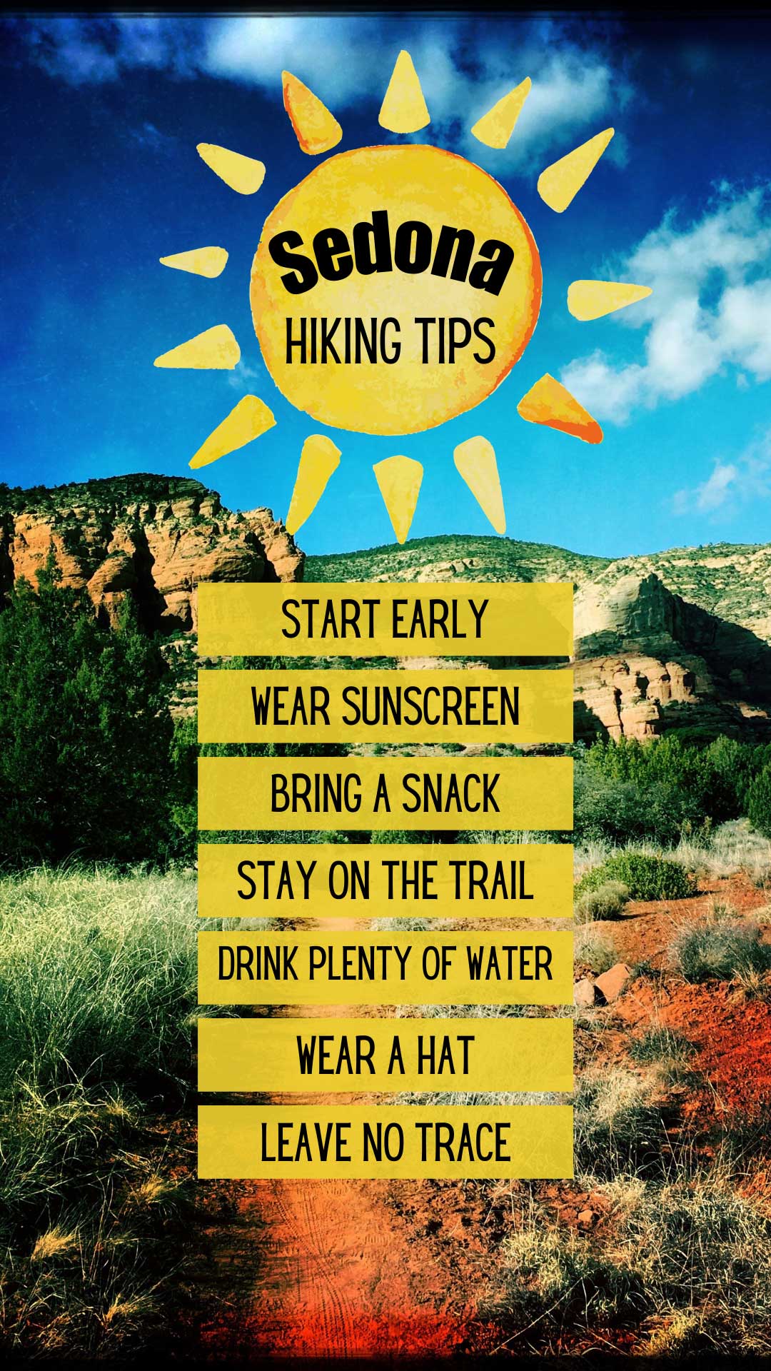 Sedona Hiking Tips